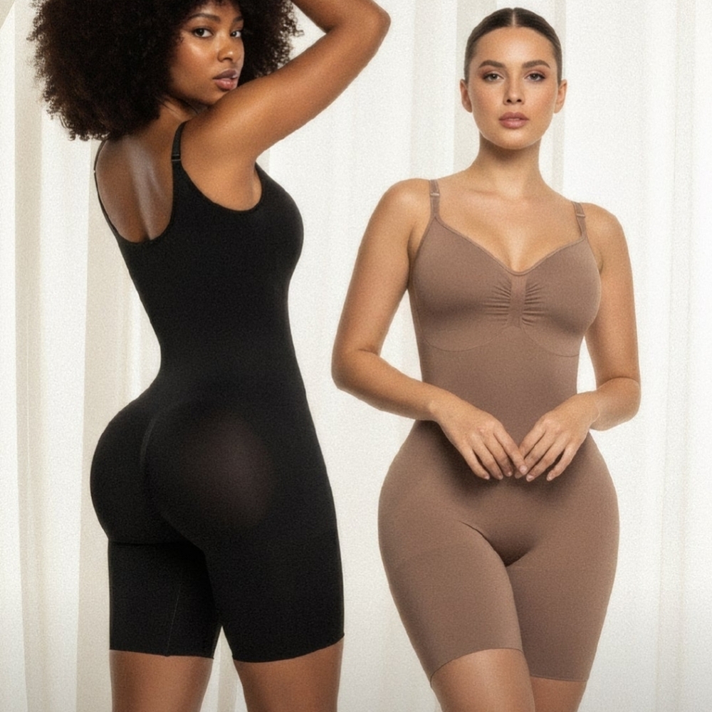 New Colombian Girdle Stagmi Best Body Shaper Jump Suit High Back Fajas + Thong! - Picture 17 of 17
